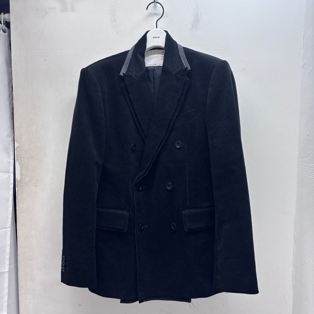 sacai サカイ 25AW Corduroy Tailored Jacket テーラードジャケット 25 