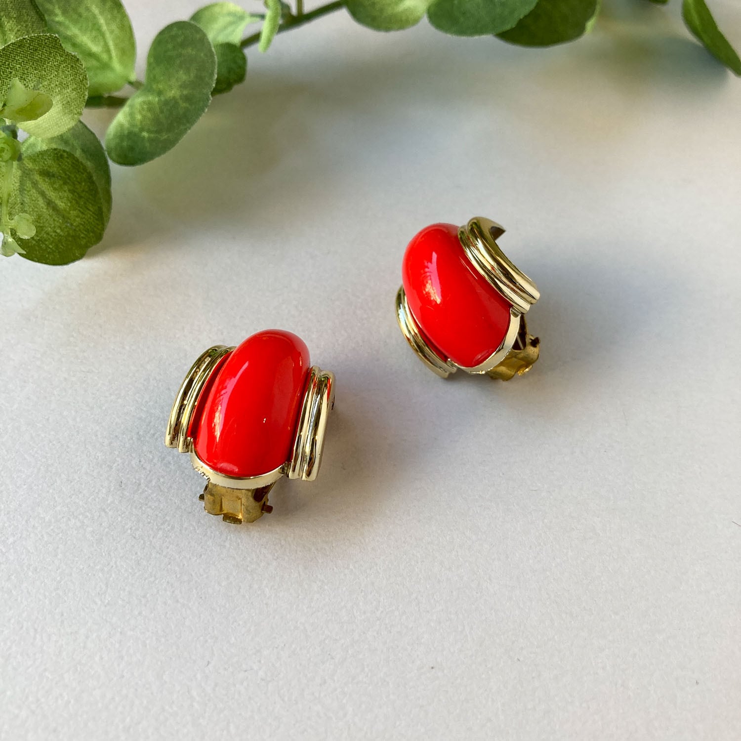 ドイツヴィンテージイヤリング フープバイカラー | Dua-アクセサリー