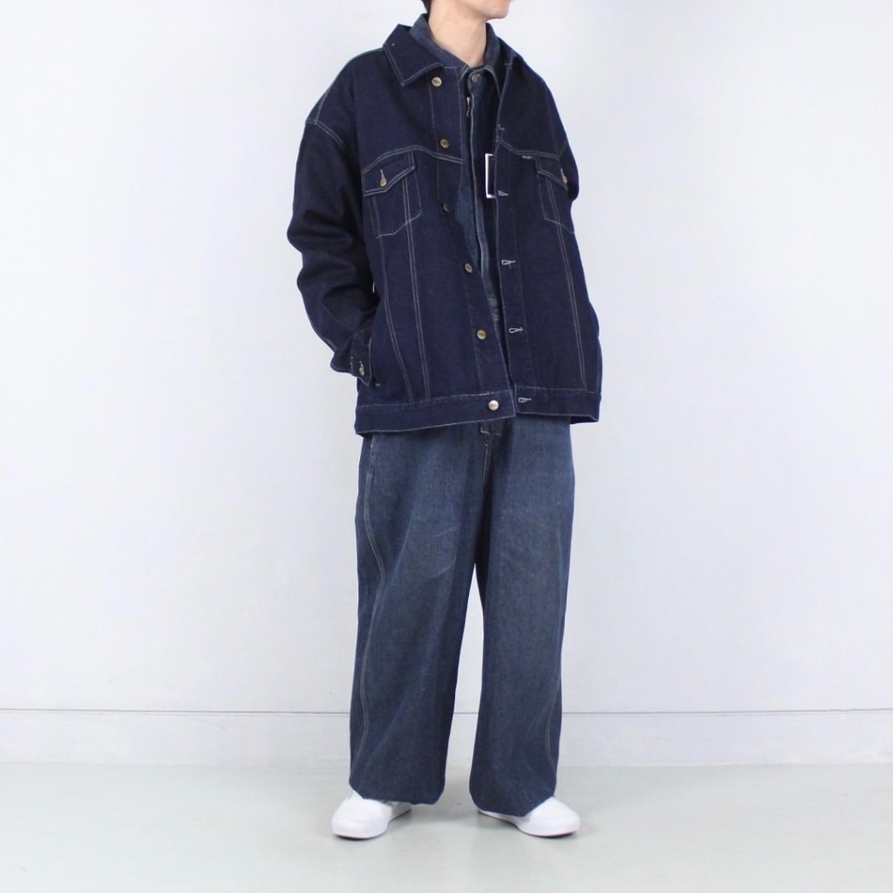 DEADSTOCK Sean John インディゴ デニムジャケット【FF-5167】 | cv