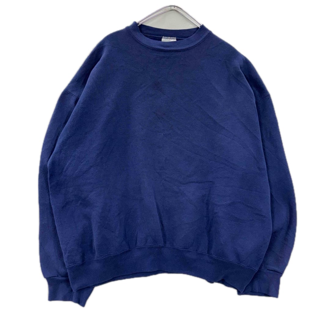 USA製 90s ワークジャケット キルティング中綿ブルゾン ネイビー XL