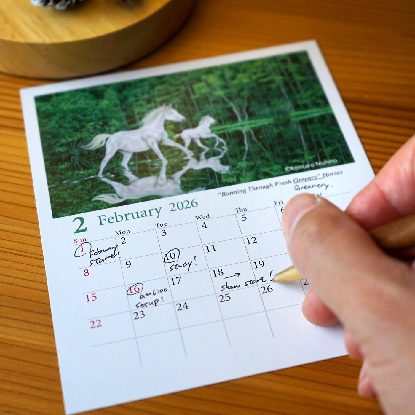 2026年カレンダー画集 | 西野健太郎アートショップ