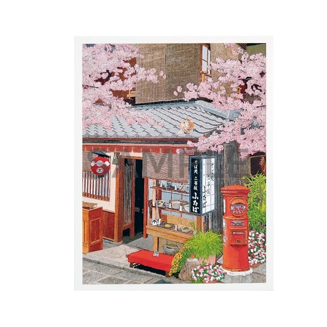 台湾ポストカード 「春晨佛面花香」 | 猫式×台灣 台湾雑貨 猫雑貨の