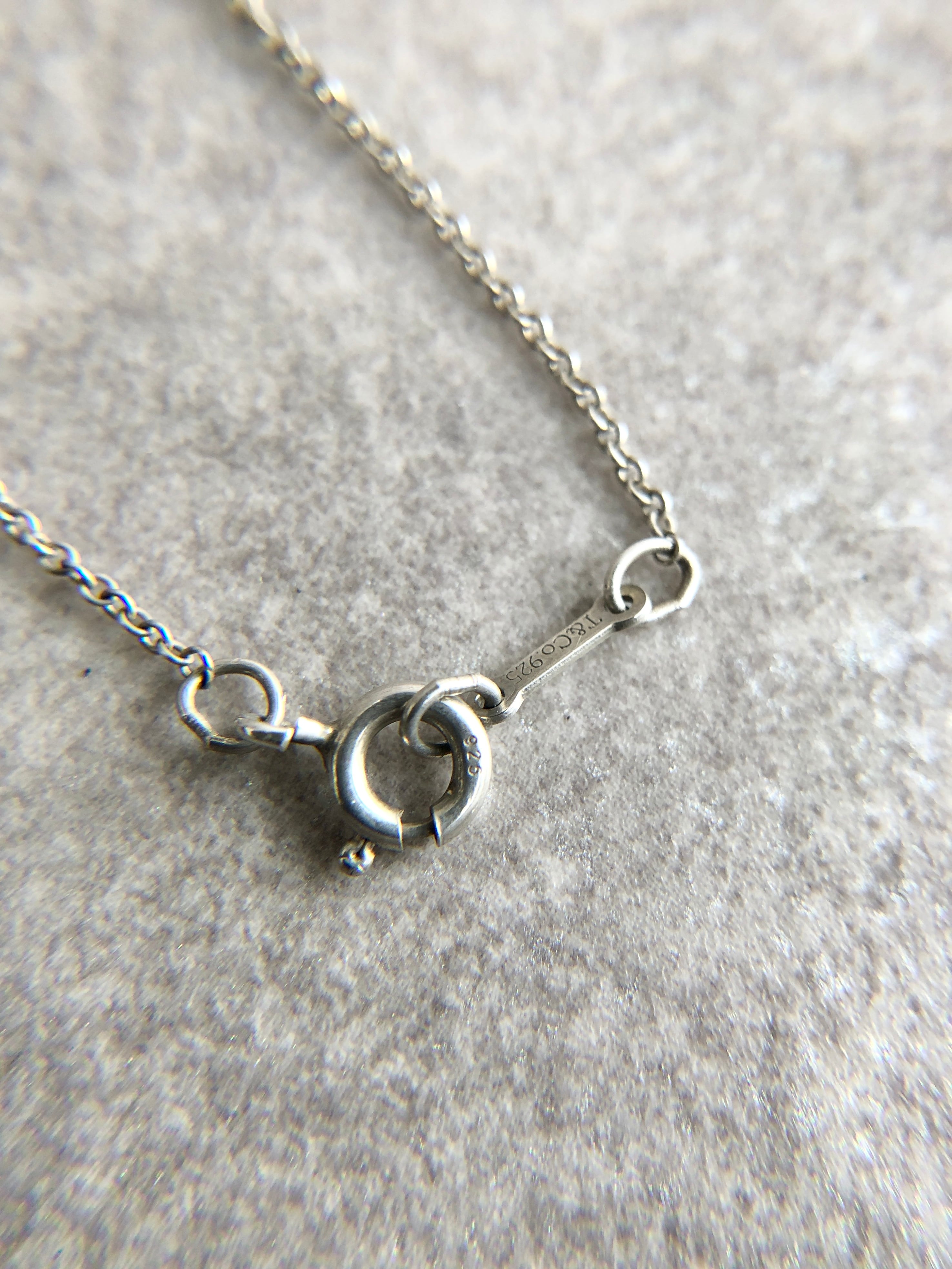 Tiffany & Co. ティファニー ネックレス シルバー クロス 925 vintage
