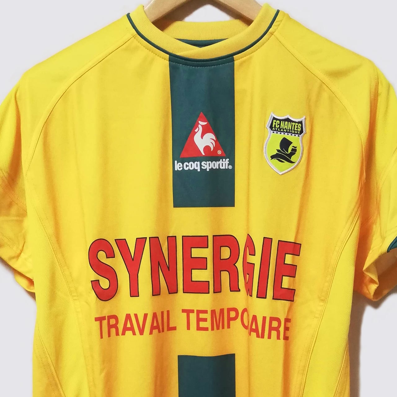 ナント 2004-05 le coq sportif ホーム半袖 ユニフォーム（インポートS
