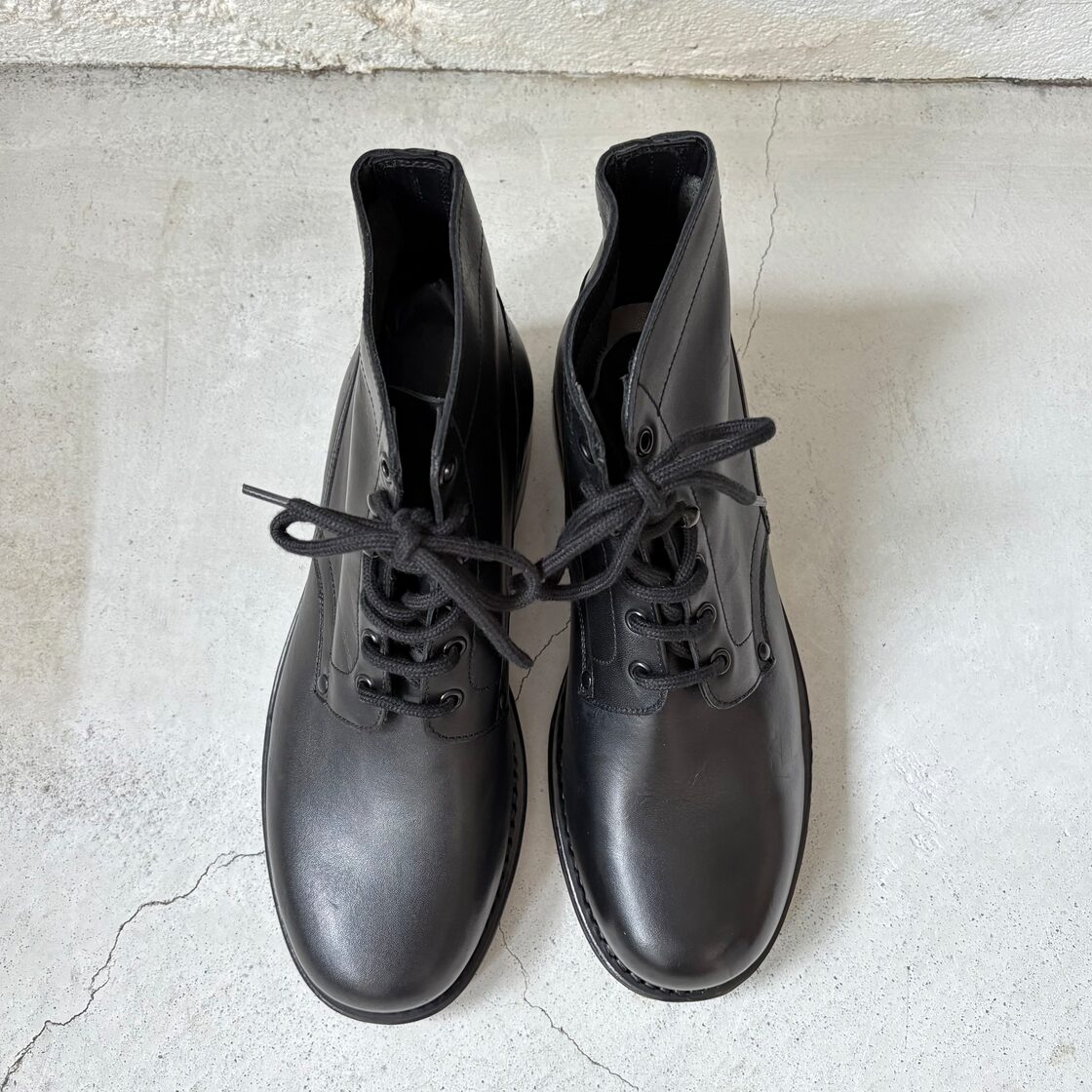 DEAD STOCK】Italian Army Leather Work Boots/デッドストック 