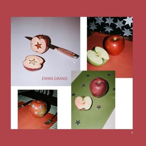 指先に実る小さなリンゴのリング E00577