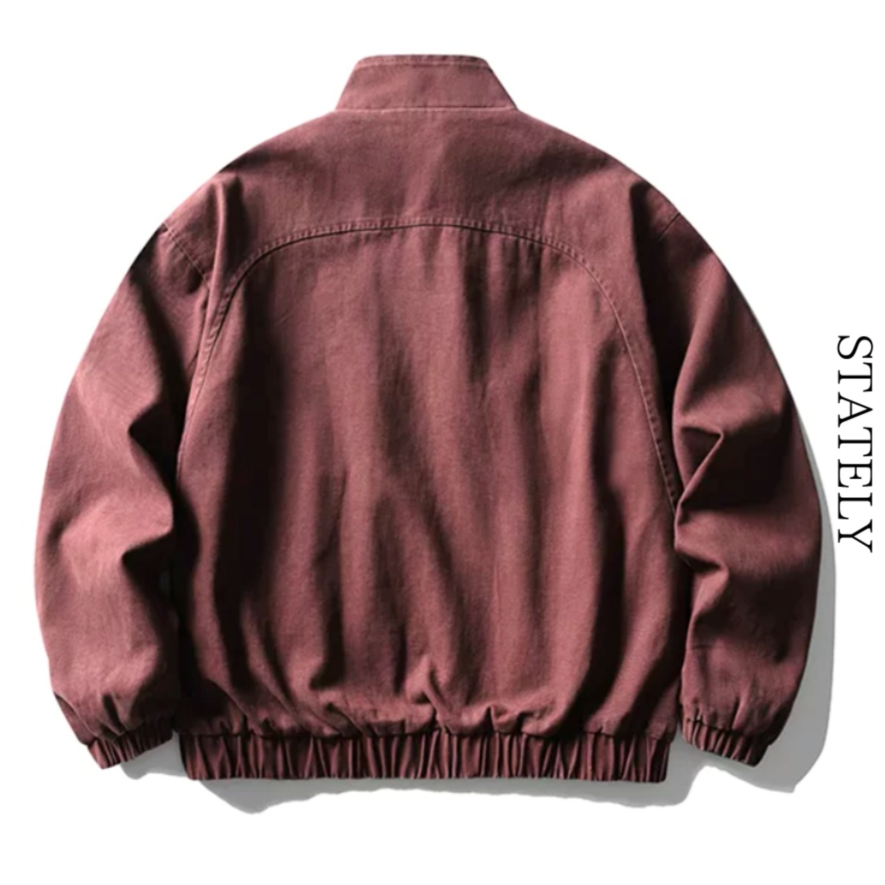 Zip Accent スタンドブルゾン/2color_O38・画像4