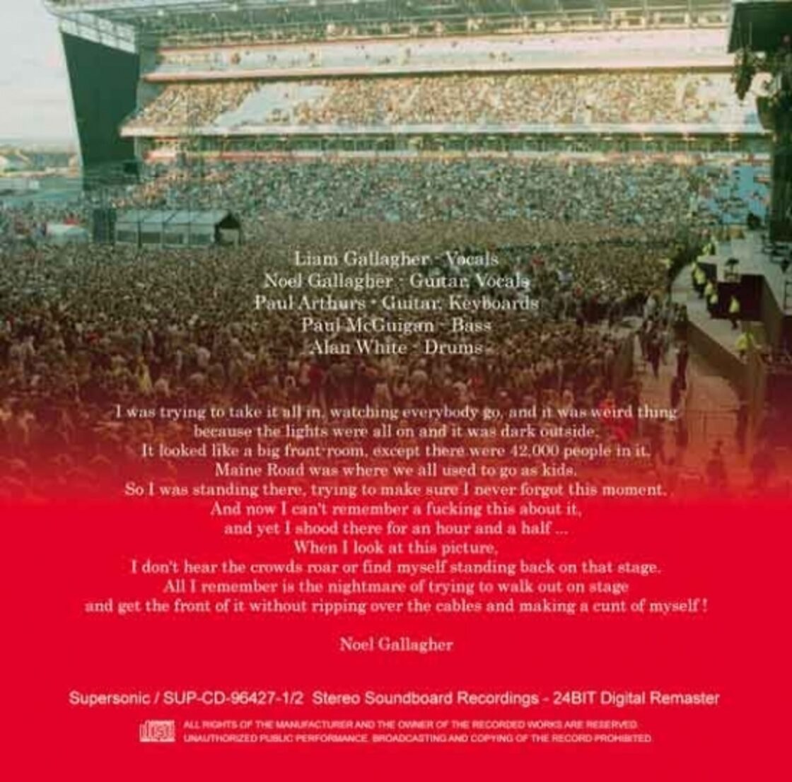 OASIS / THE ULTIMATE HOMECOMING TRIUMPH RED EDITION (2CD) | Pay ID