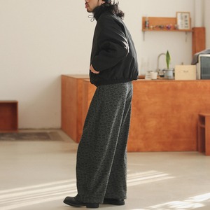 ミストレオパード・ワイドトラウザーズ N3500