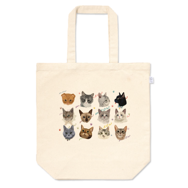 コピー：猫の日記念トートバッグ(S) | kaede to neco
