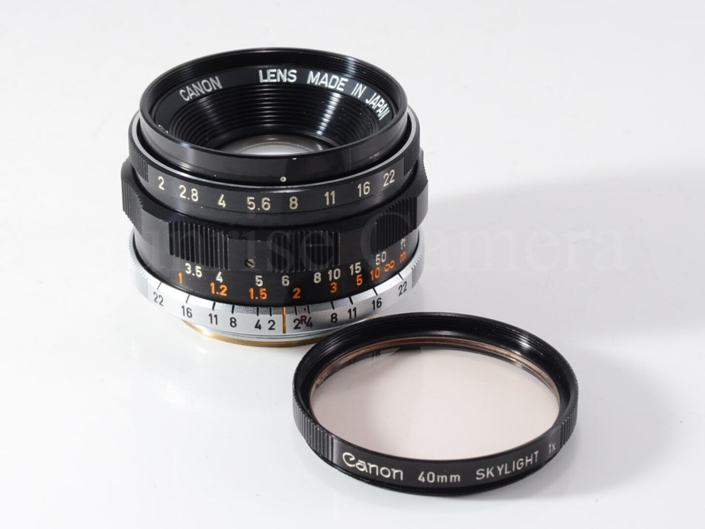 Canon 35mm F2 L39 単焦点 レンジファインダーレンズ (60713