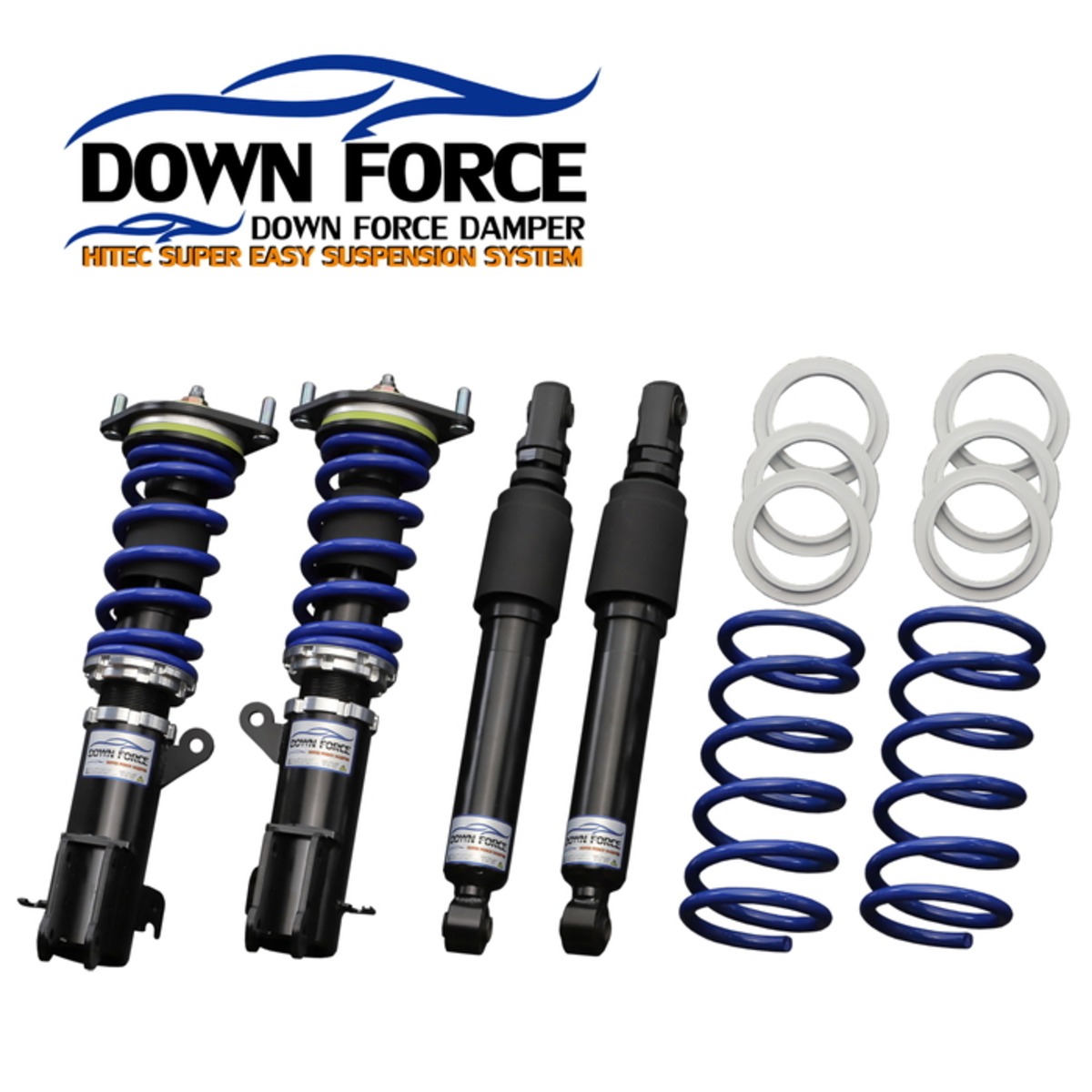 DOWN FORCE 固定式】 車高調キット DAIHATSU L375S タント/タント 