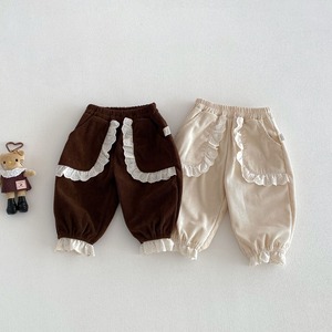 【BABY】コーデュロイレースパンツ