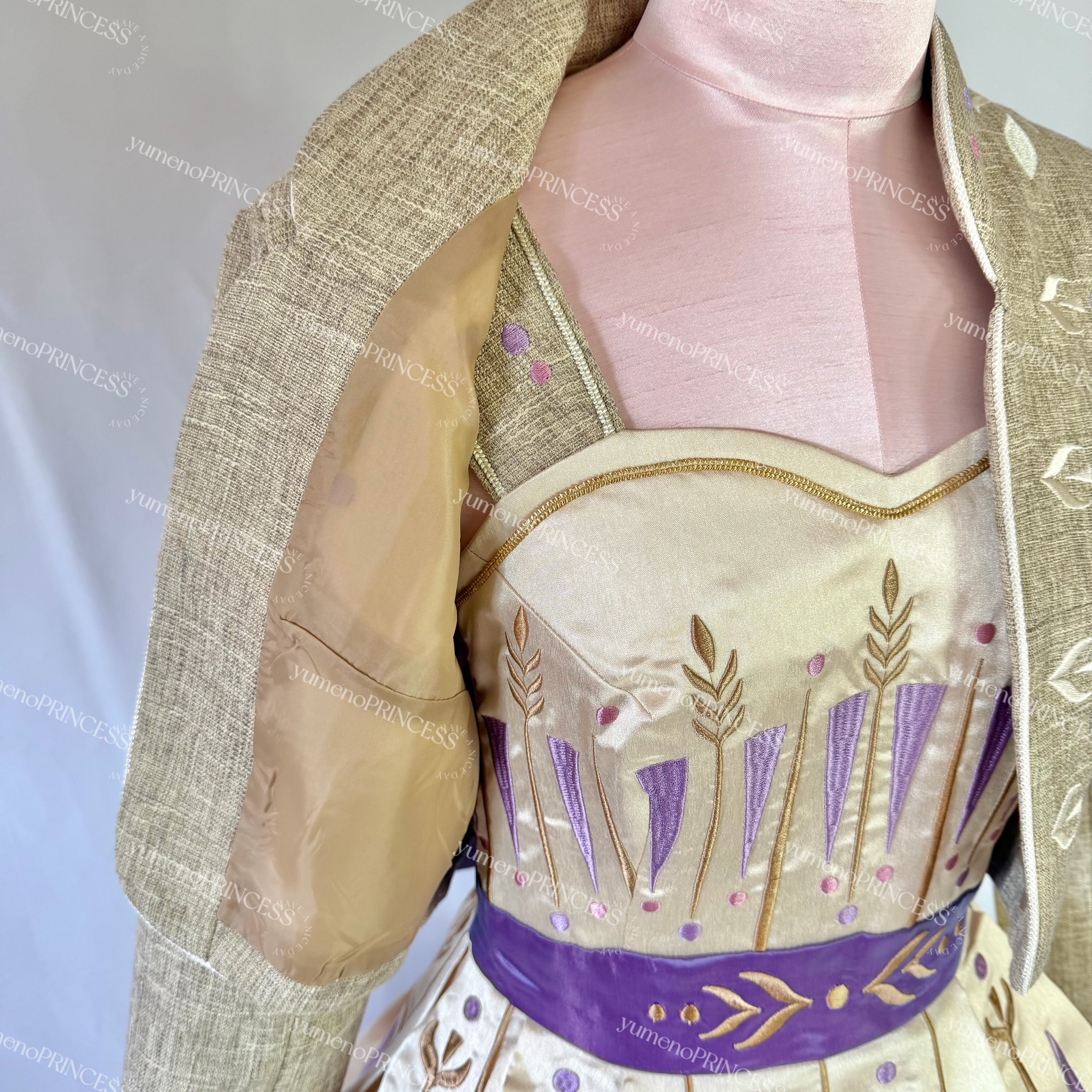 ディズニー 2026 dハロ アナ雪2 アナ収穫祭 オーダーメイド衣装