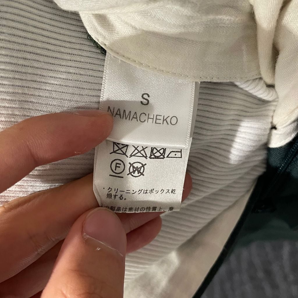 NAMACHEKO ナマチェコ ショーツ タックハーフパンツ sizeS【表参道t