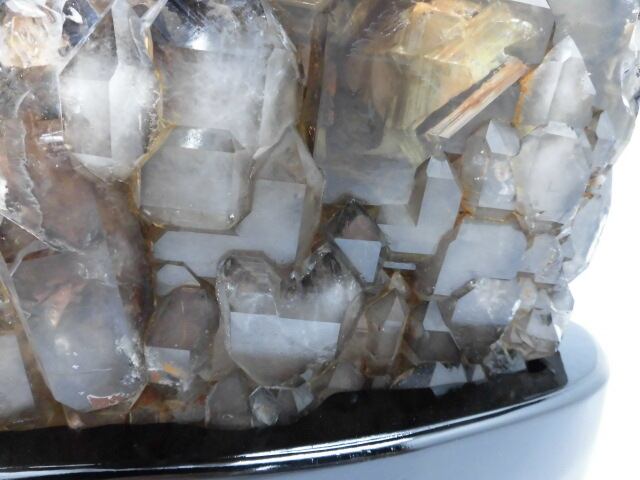 【送料無料】【高品質】約17kg 特大ブラジル産ジャカレー水晶（アリゲータークオーツ）　no.5