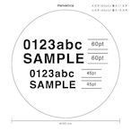 【テンプレートオーダー】WallSIGN Type-MARU-/看板/壁付け/文字ロゴなし/店舗看板/シンプル/送料無料(北海道・沖縄・離島除く)