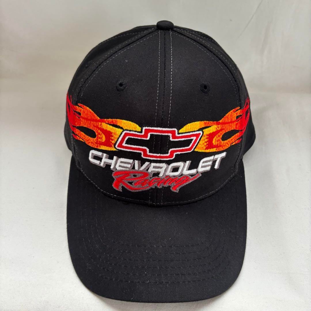 CHEVROLET シボレー キャップ ビンテージ 帽子 フレイムス 炎 アメ車