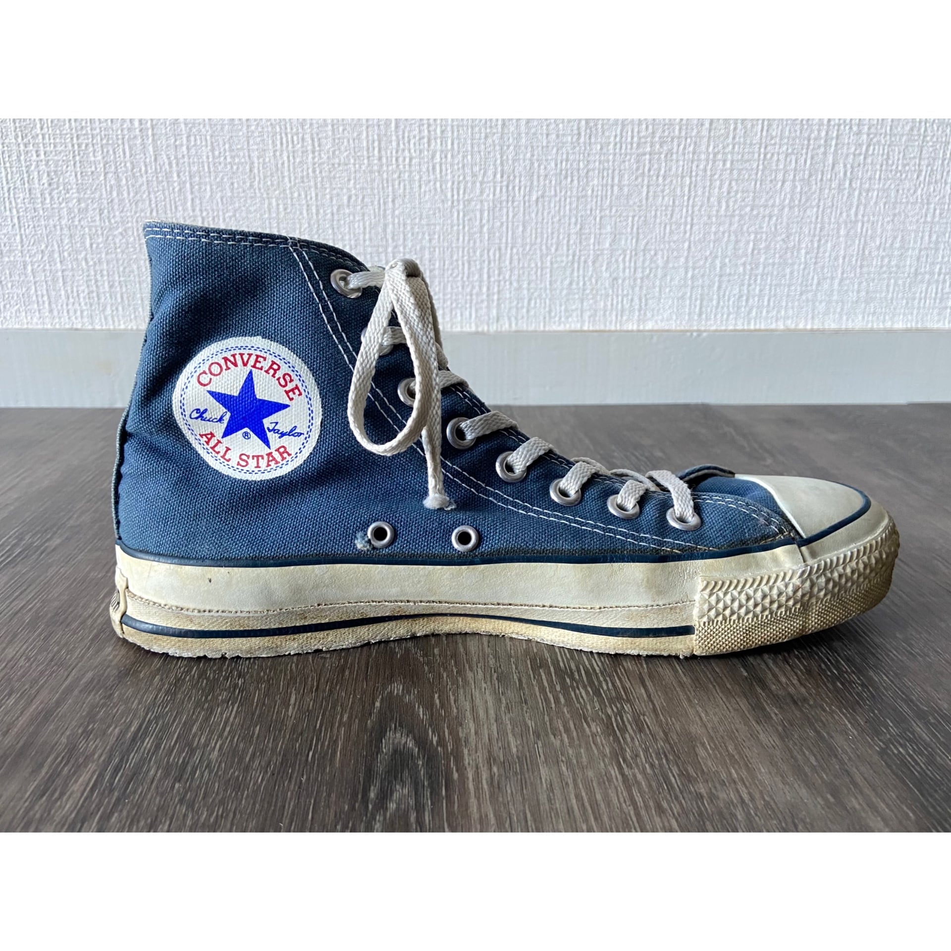 90s  USA converse ハイカット 23.5cmused