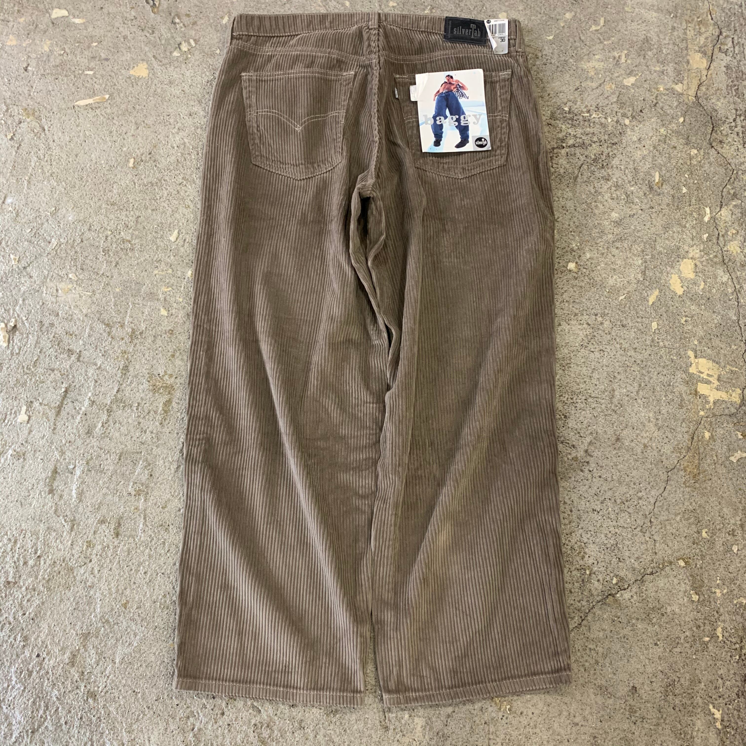 dead stock!!90s Levis silvertab corduroy pants | What