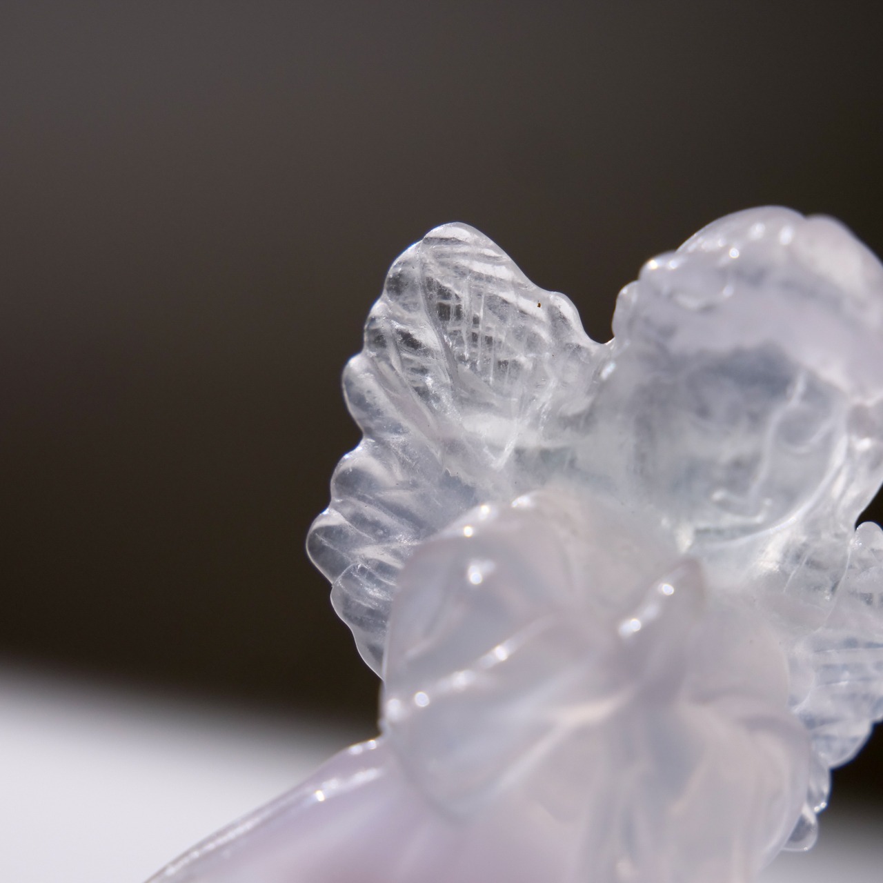 イットリウム フローライト【天使 エンジェル】/ 彫刻