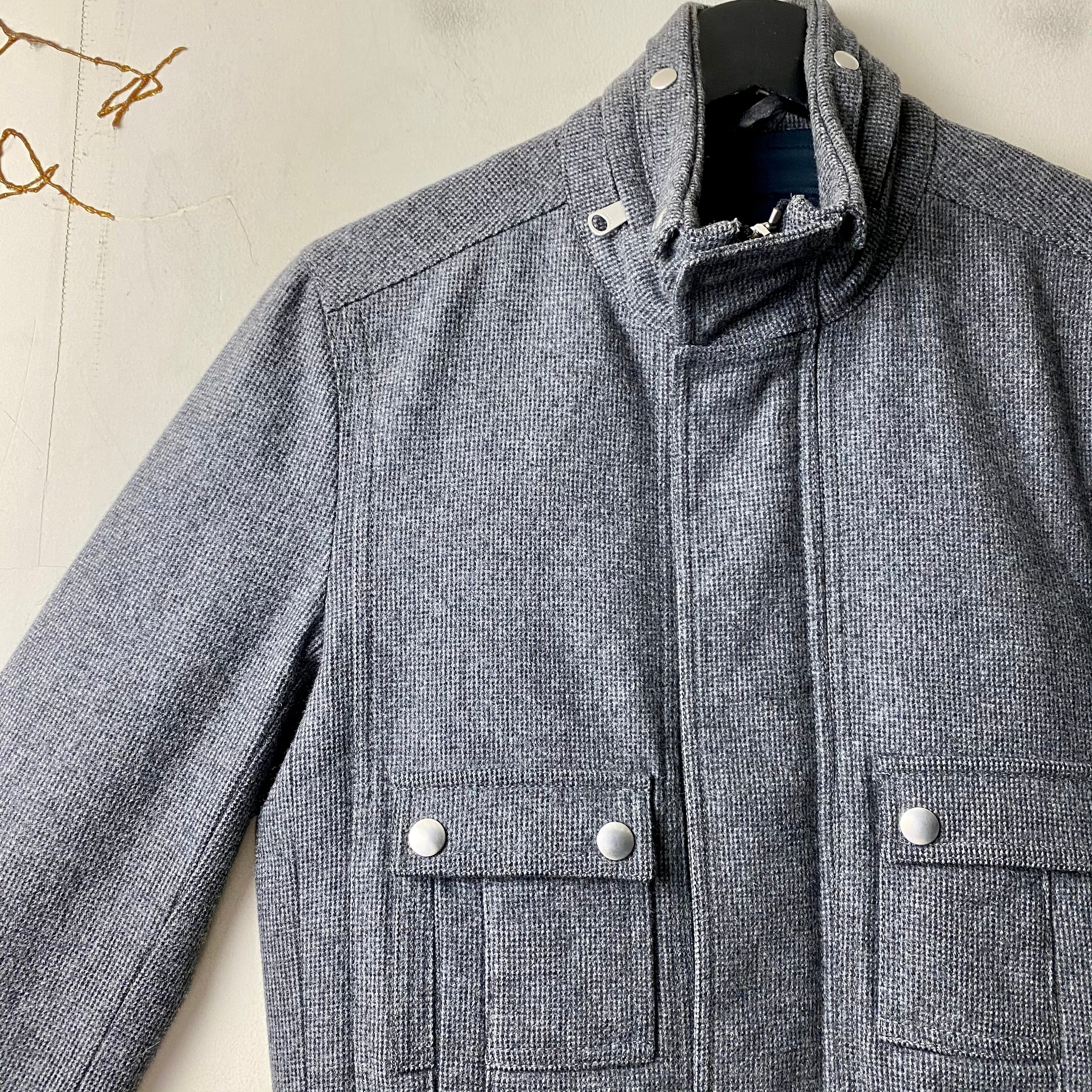 08AW DIOR HOMME by Kris Van Assche wool blouson | NOIR ONLINE