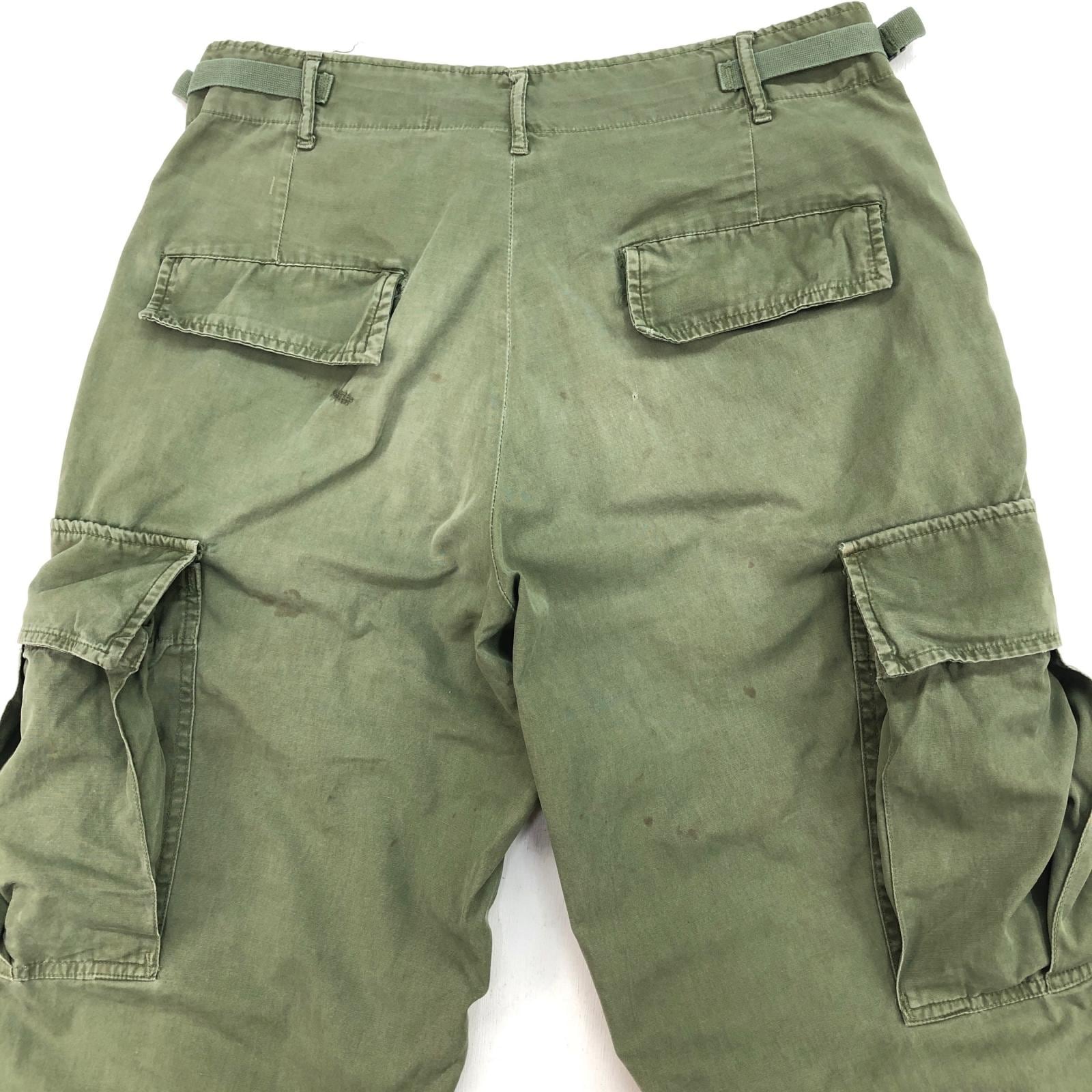 U.S.ARMY 60年代 ノンリップ ジャングルファティーグパンツ 3rdモデル