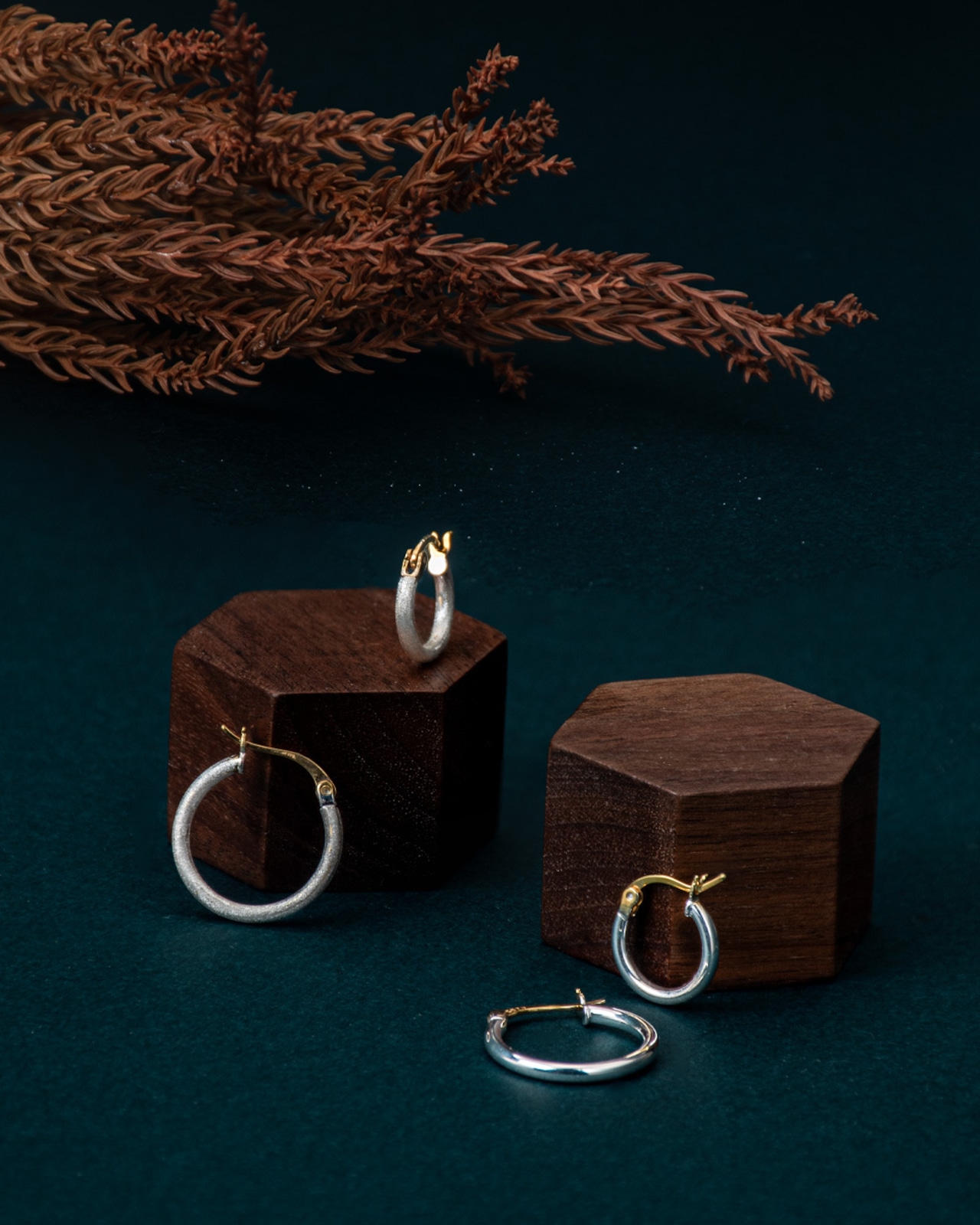 ミディアムフープピアス Ⅱ.〔マット〕