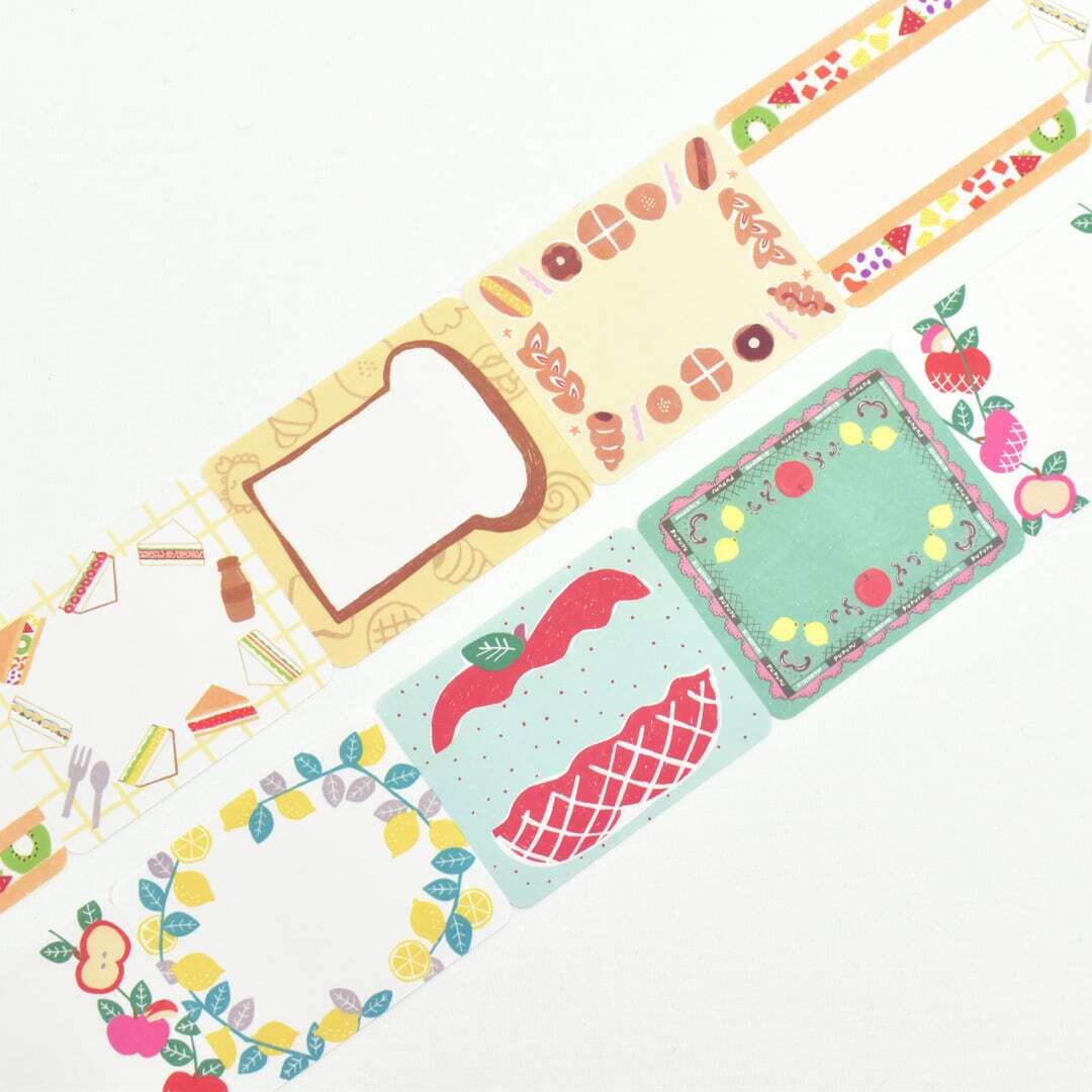 PUPUPU ロール付箋 レモンとリンゴ | てんくーどう