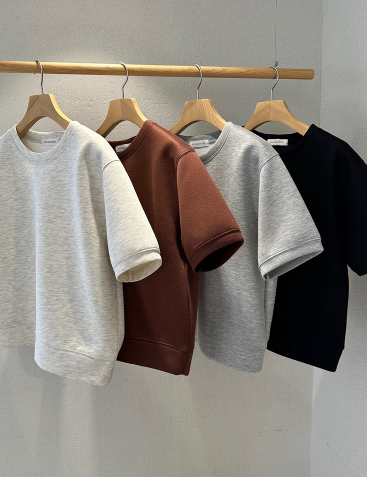 【25aw】Neoprene Cushion Tee_4colors