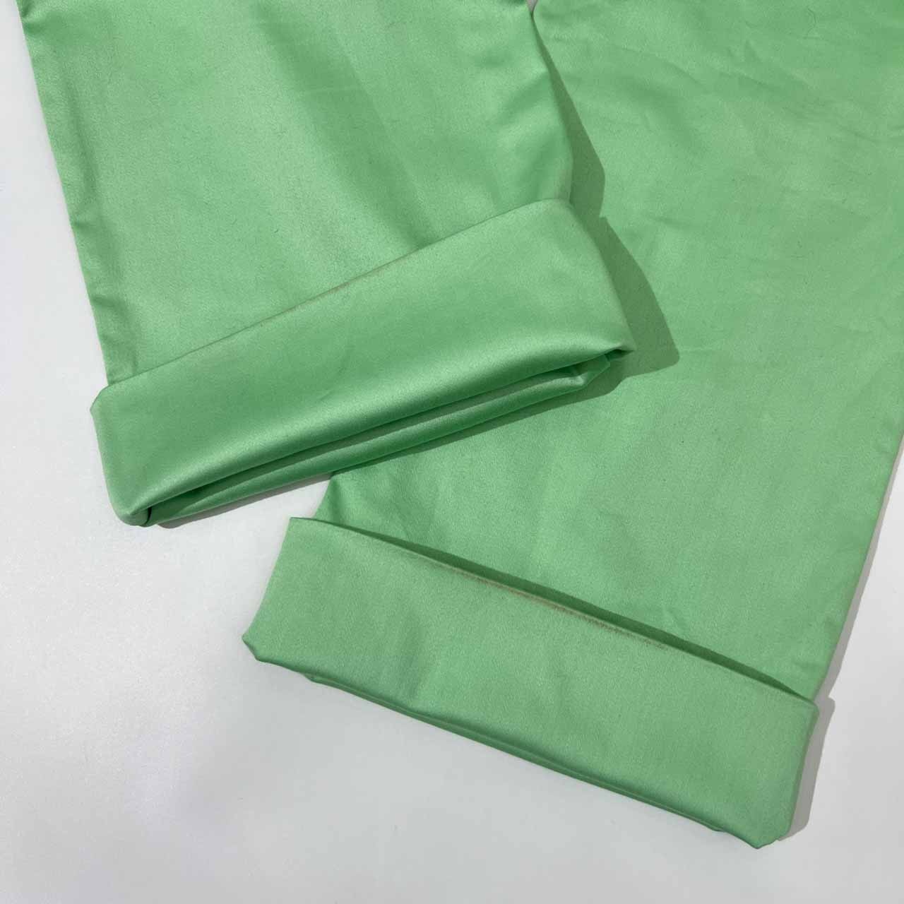 adidas golf アディダスゴルフ ストレッチ パンツ スラックス M /グリーン系/レディース