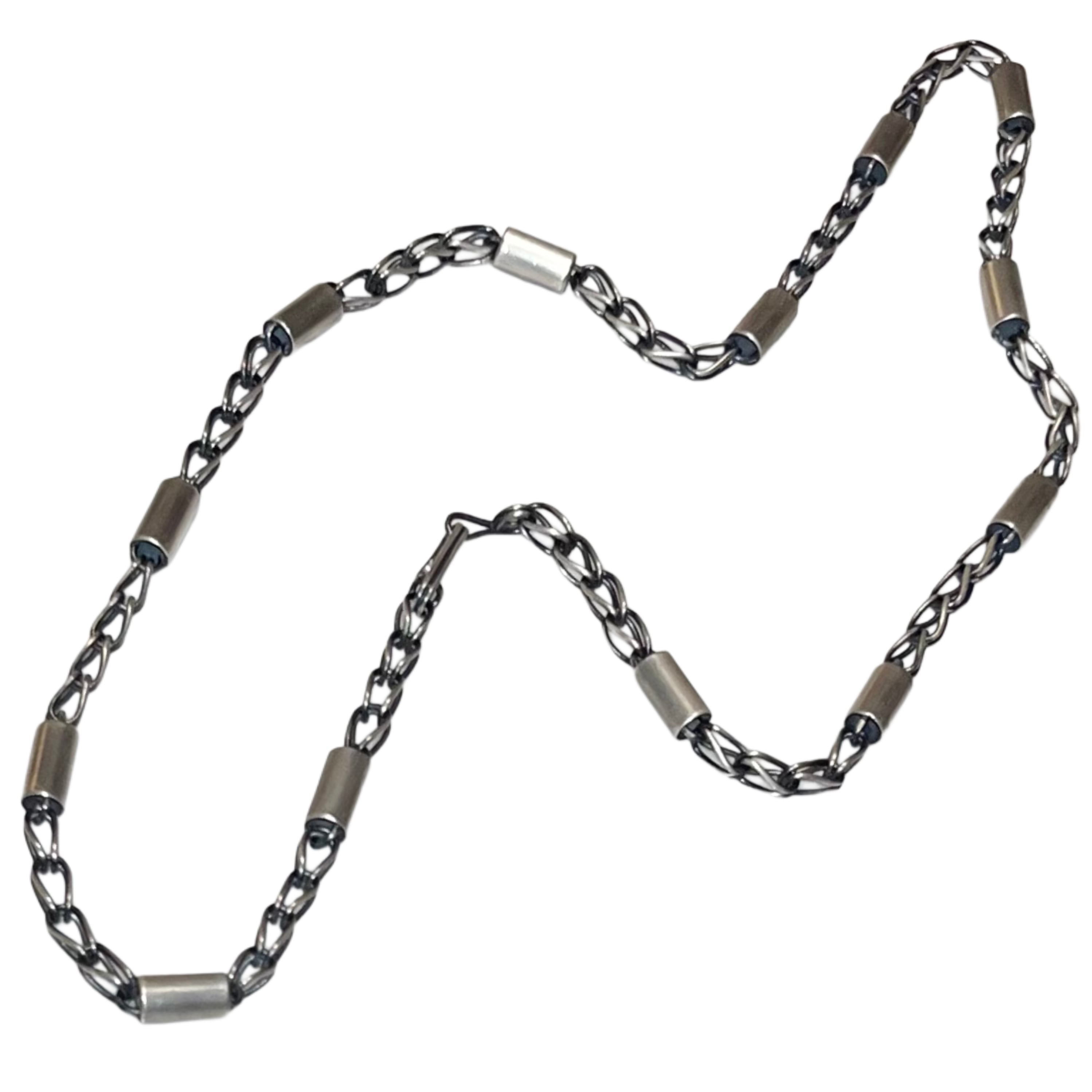 navajo Leroy Yazzie silver chain necklace | NOIR ONLINE