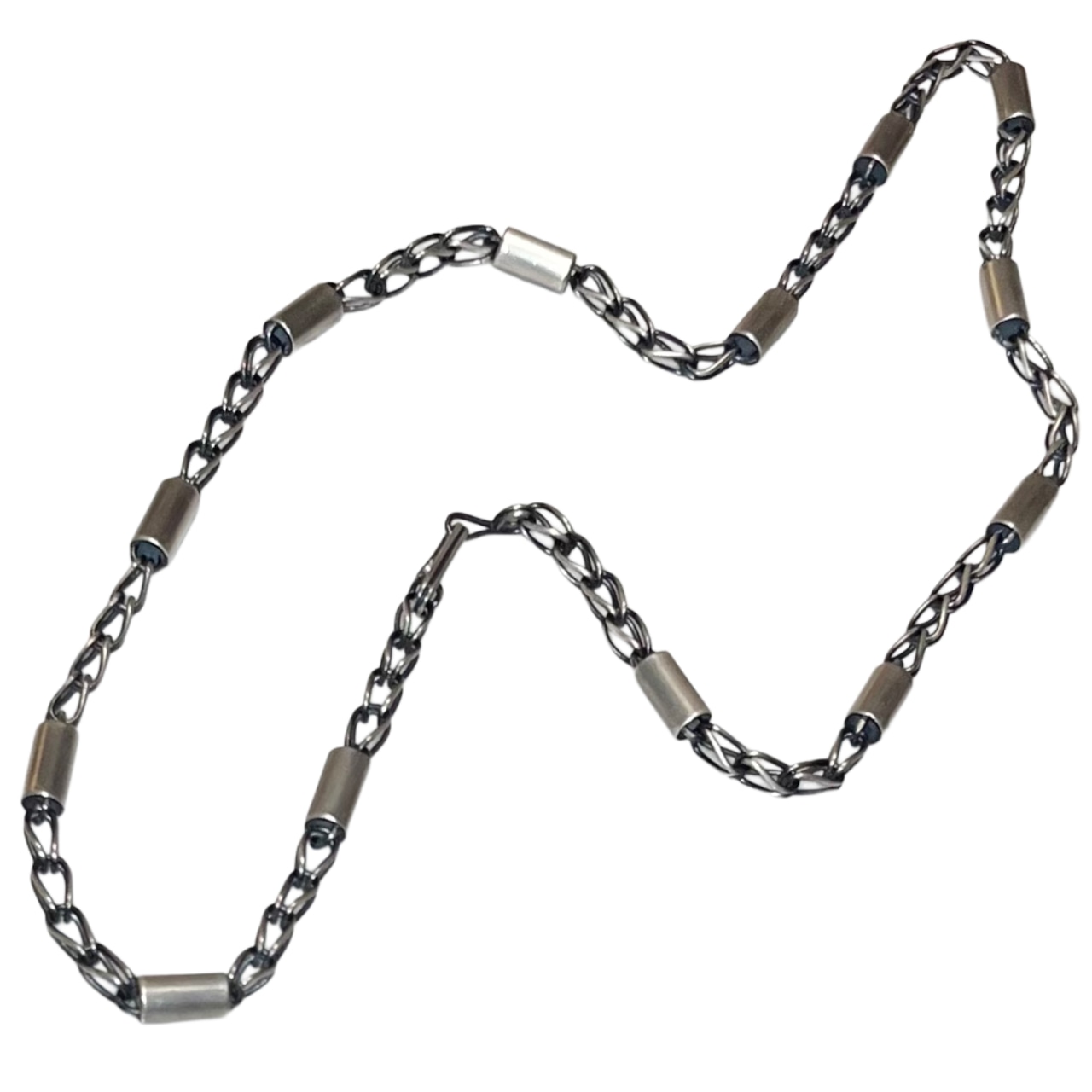 navajo Leroy Yazzie silver chain necklace