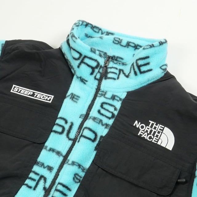 SUPREME シュプリーム×THE NORTH FACE 21AW Steep Tech Fleece Jacket フリース ジャケット 黒 サイズ M 正規品/26349