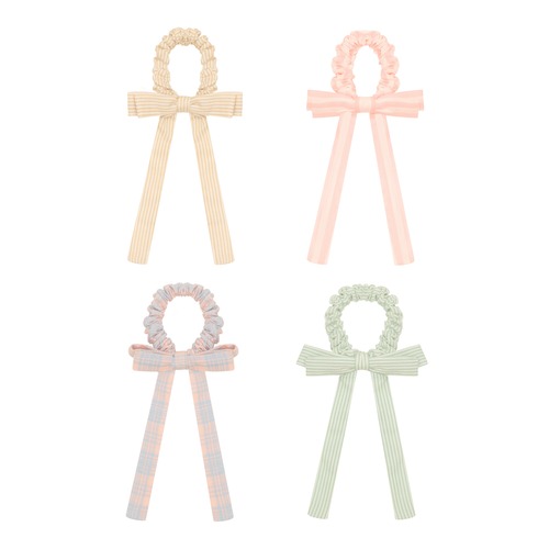 SUMMER STRIPES BOW SCRUNCHIES_162057 38