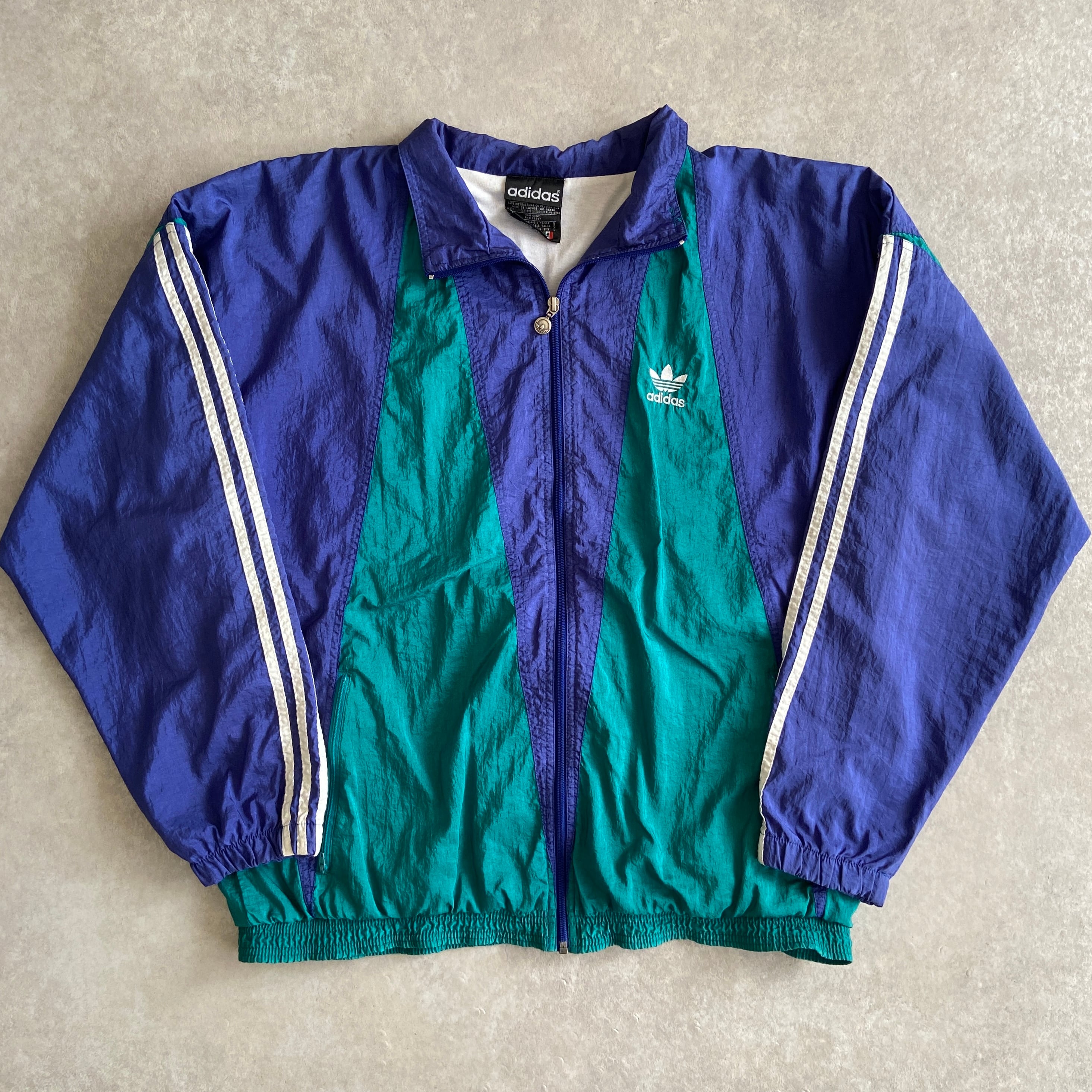 1980~90s Adidas Nylon Jacket L H654