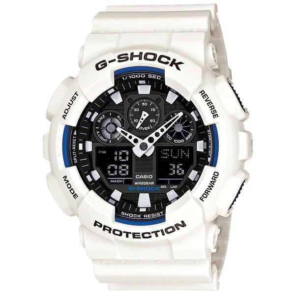 美品◇白◇Casio◇G-SHOCK◇GA-300◇デジタル腕時計アナログ腕時計