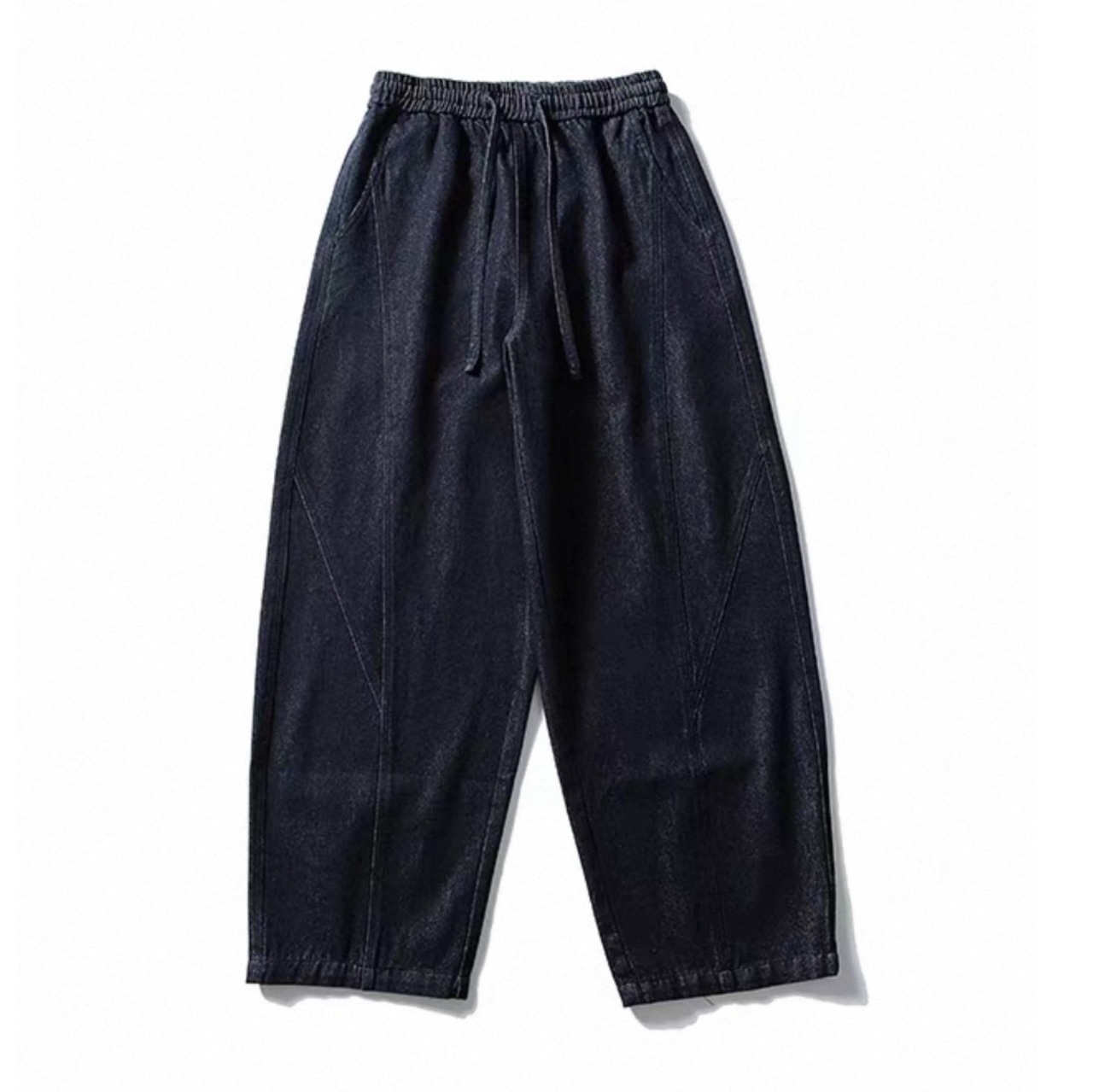 Wide silhouette denim pants 1247 - 6