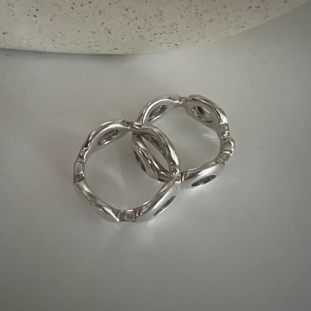 S925 oval design ring (R133-2)