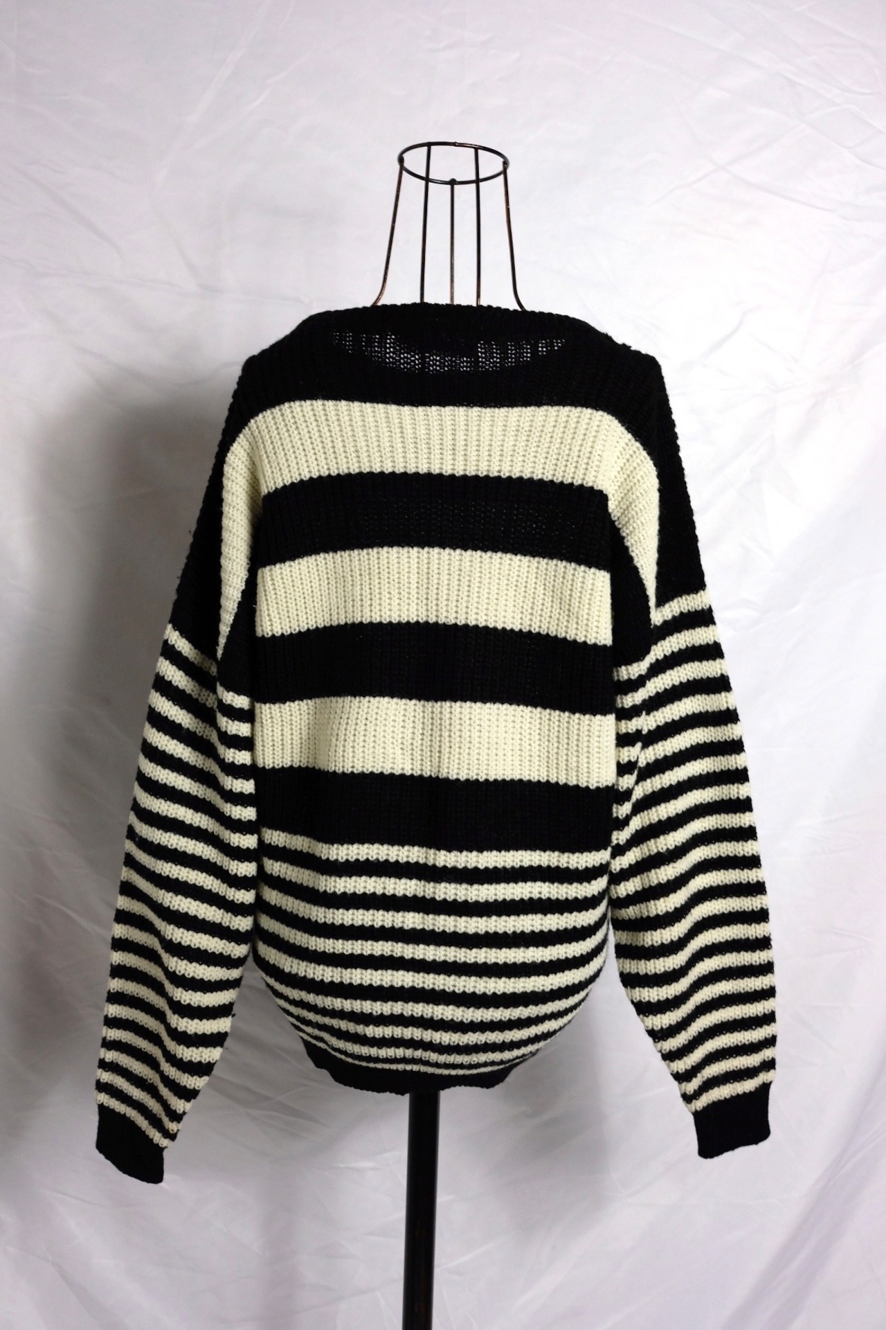 90's Mix border knit Made in U.S.A