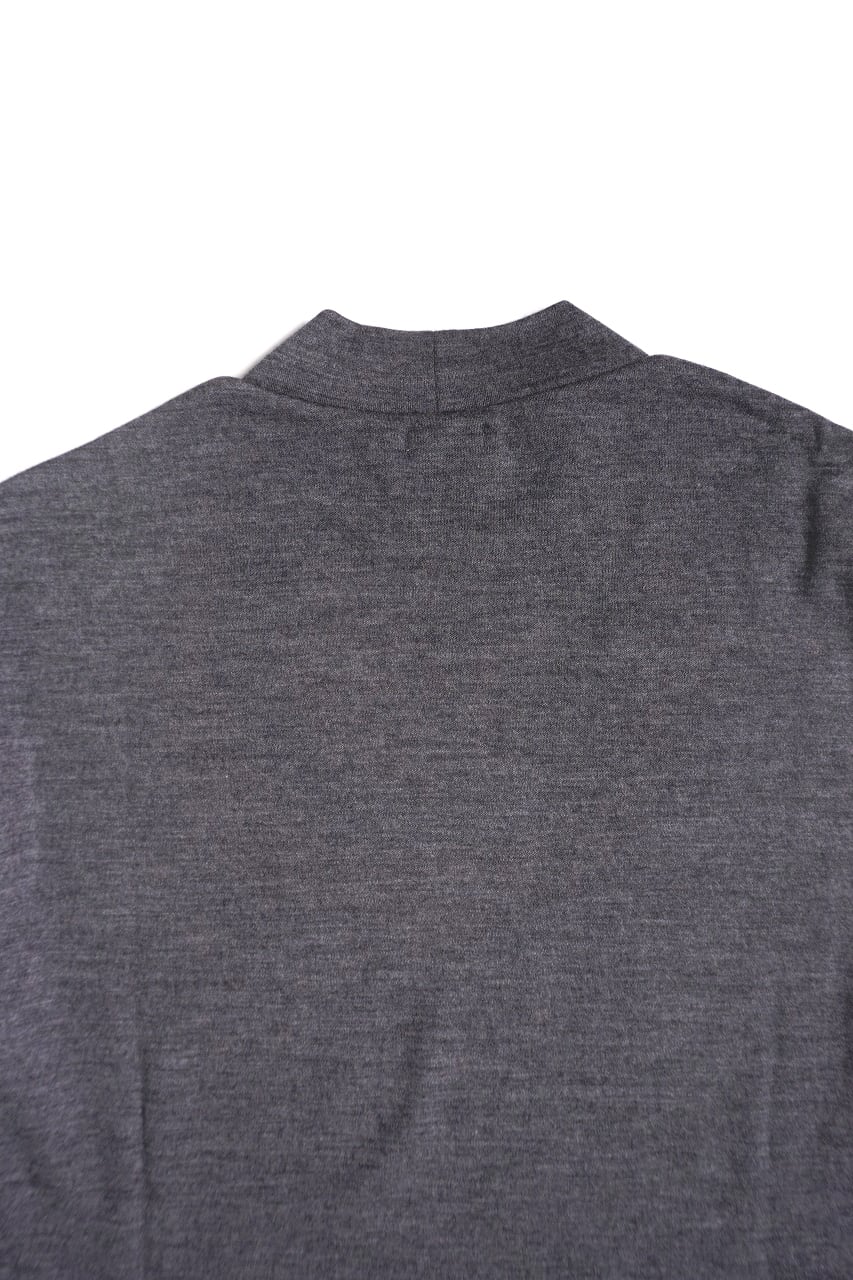 Super 120's Merino Mock Neck
