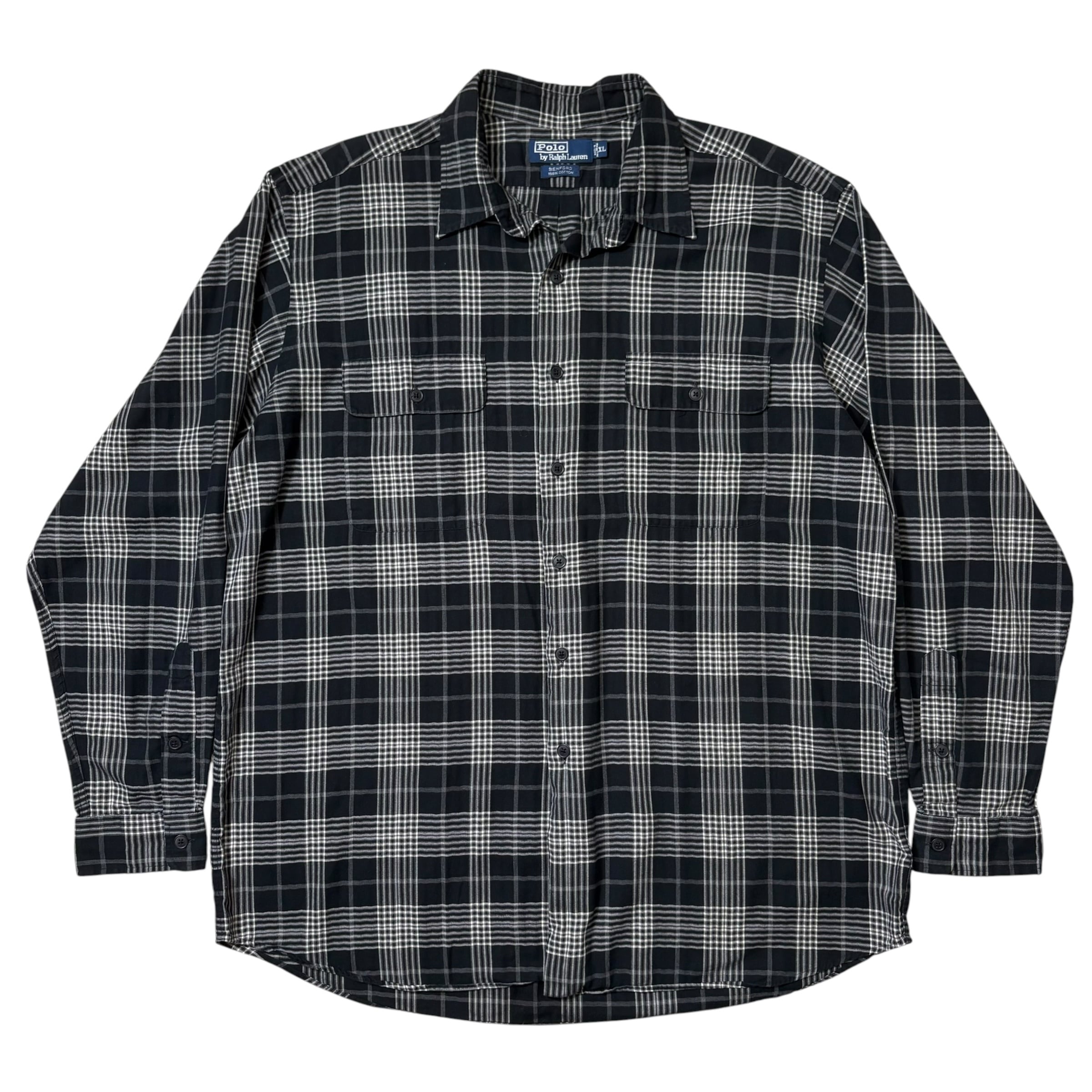 90s Polo by Ralph Lauren ラルフローレン SKI CAMP オープンカラー