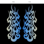 閻王 BLACK×BLUE & Gradation Zip-up Hoodie