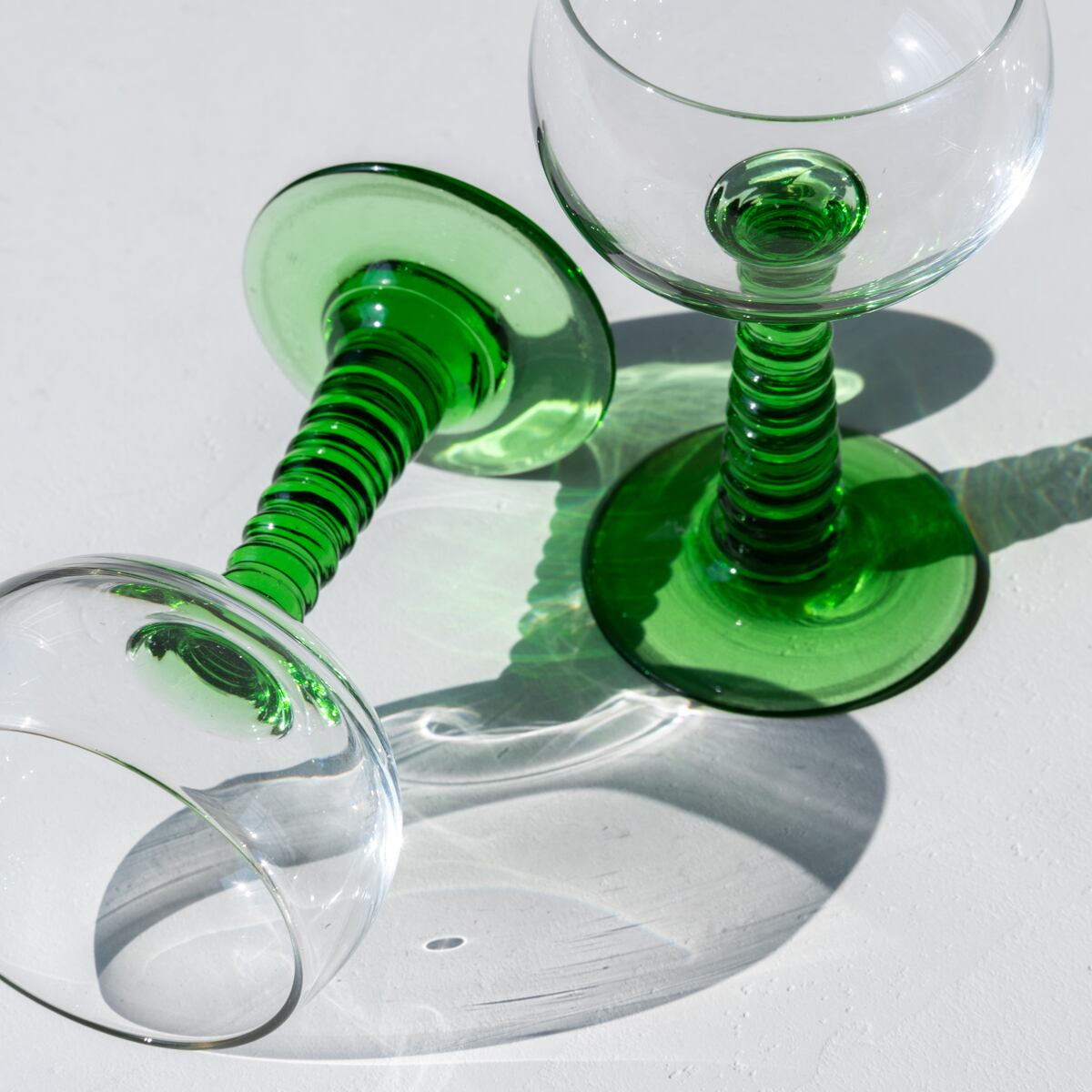 RICCIO CAPRESE 緑色ガラス　小物入れ グリーンガラスの小物入れ | Tabino Okurimono