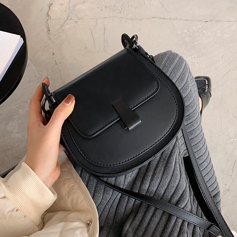 オータムウィンタースタンダードレッド レトロ 秋物 冬物 サドルバッグ シートバッグ 手作りハンドバック7553278191