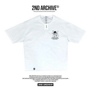 2ND011 2NDARCHIVE Tシャツ 韓国ファッション オーバーサイズ ユニセックス