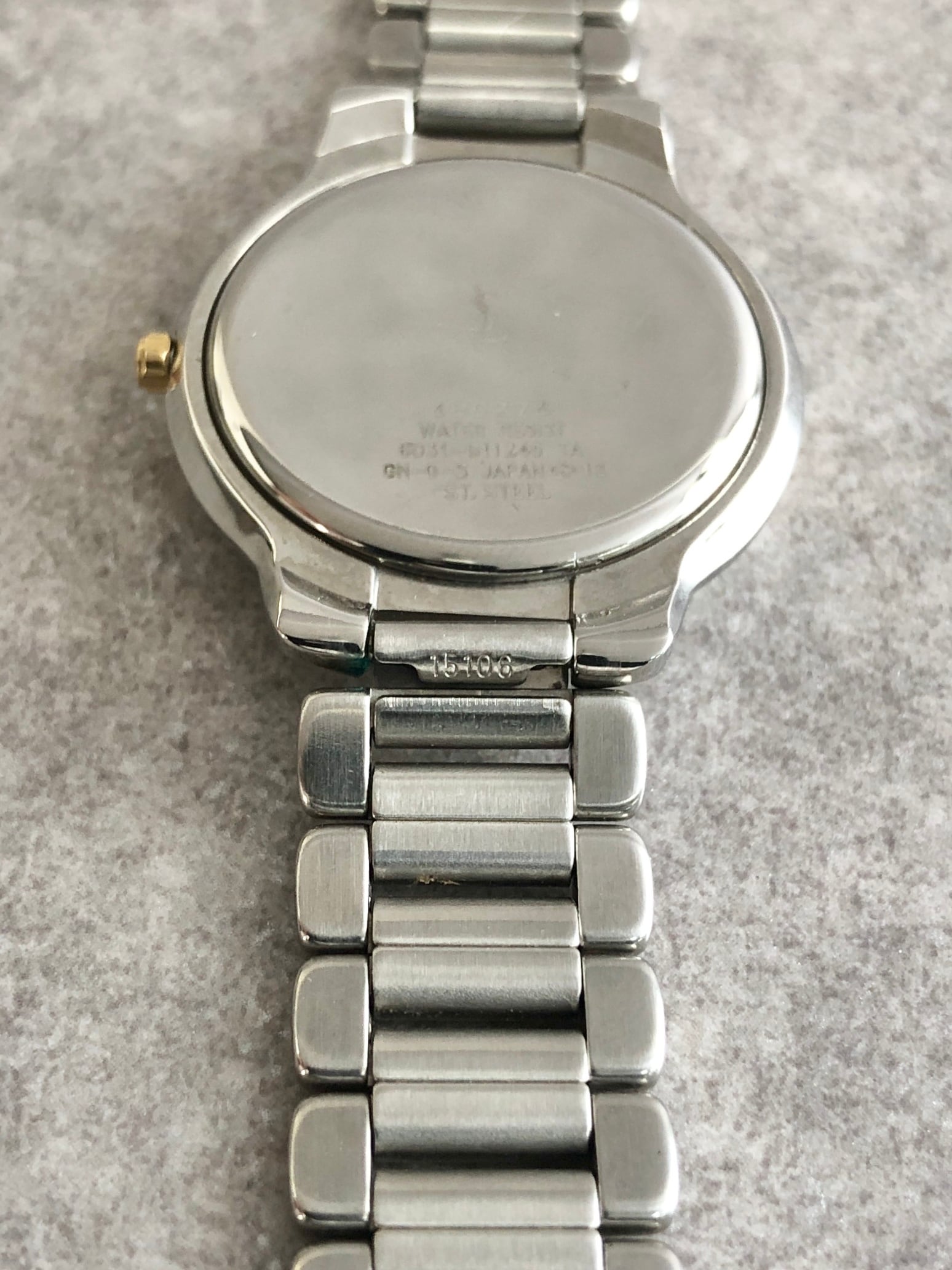 Yves Saint Laurent イヴ・サンローラン 腕時計 シルバー YSL