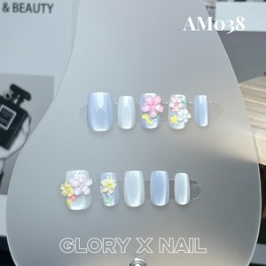 AM038 ネイルチップ サイズXS/S/M