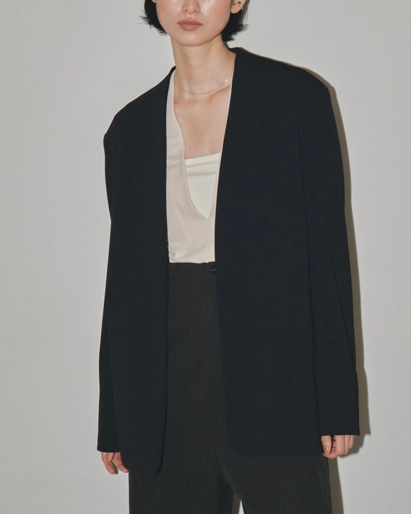 TODAYFUL Colorless Twill Jacket カラーレスツイルジャケット Black  