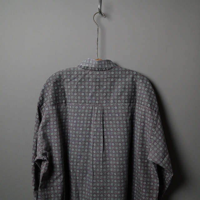 [VanHeausen]  All-over Pattern B.D Shirt